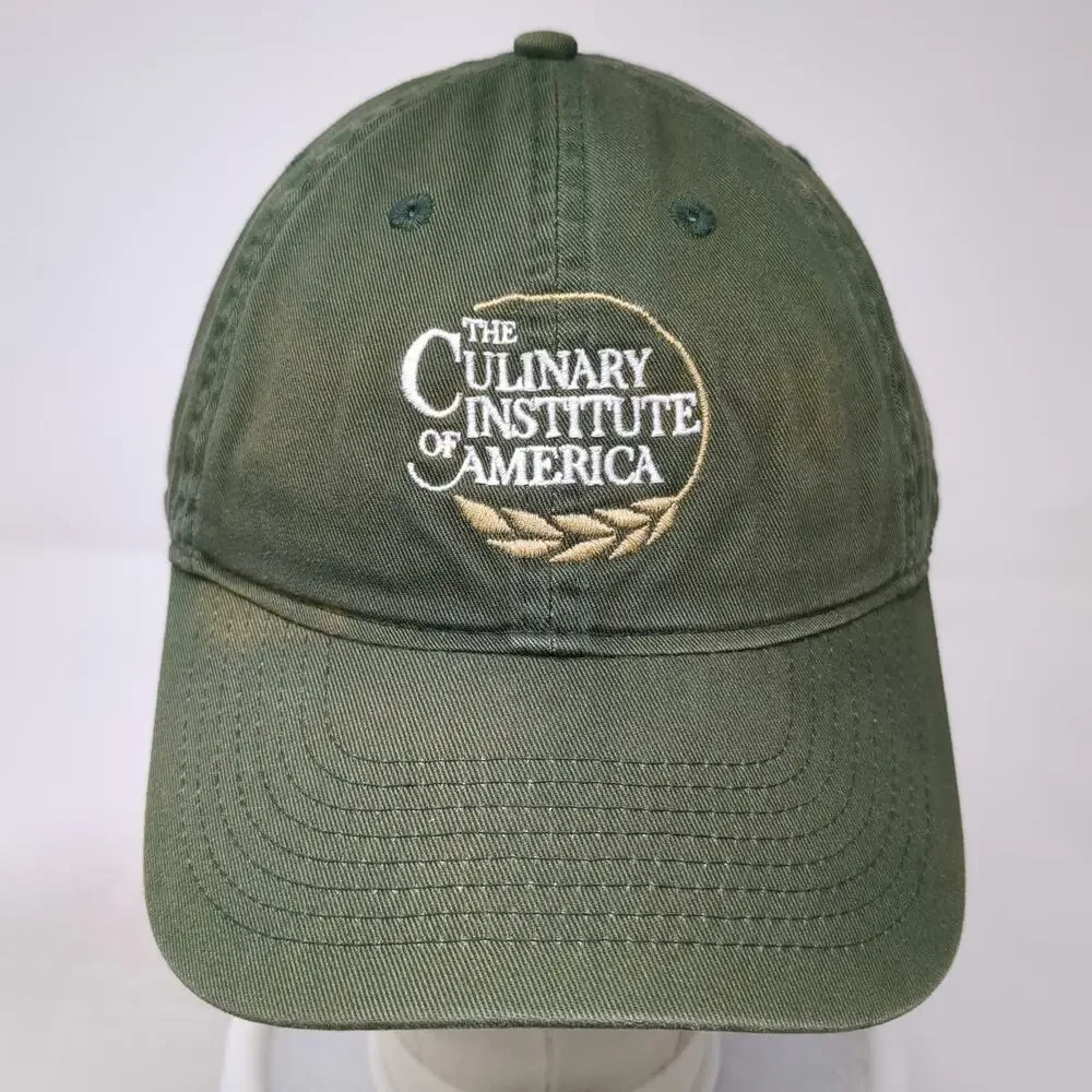 Legacy Culinary Institute of America CIA Green Baseball Cap One Size Adjustable